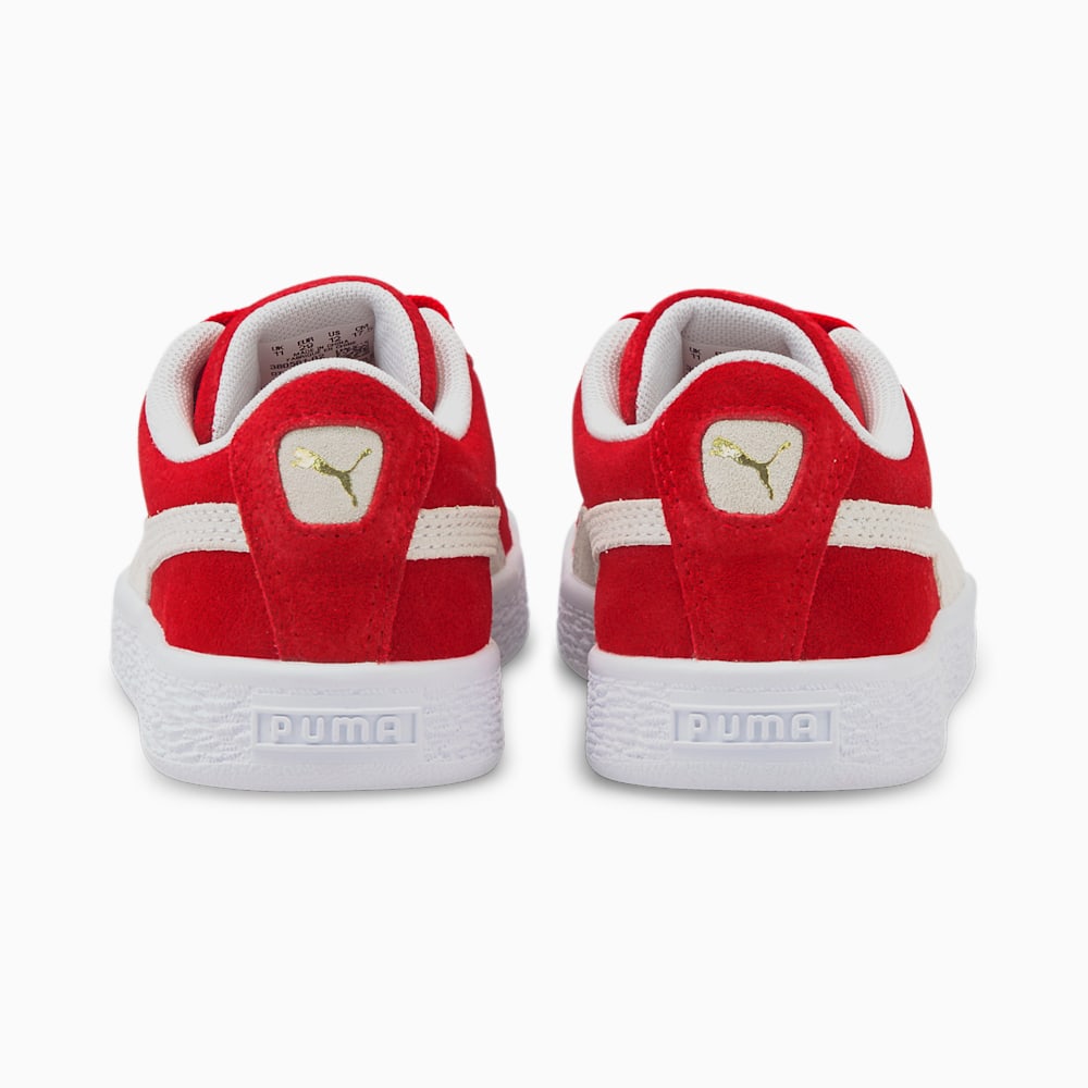 Puma Suede Classic XXI Little Kids Shoes - High Risk Red-White