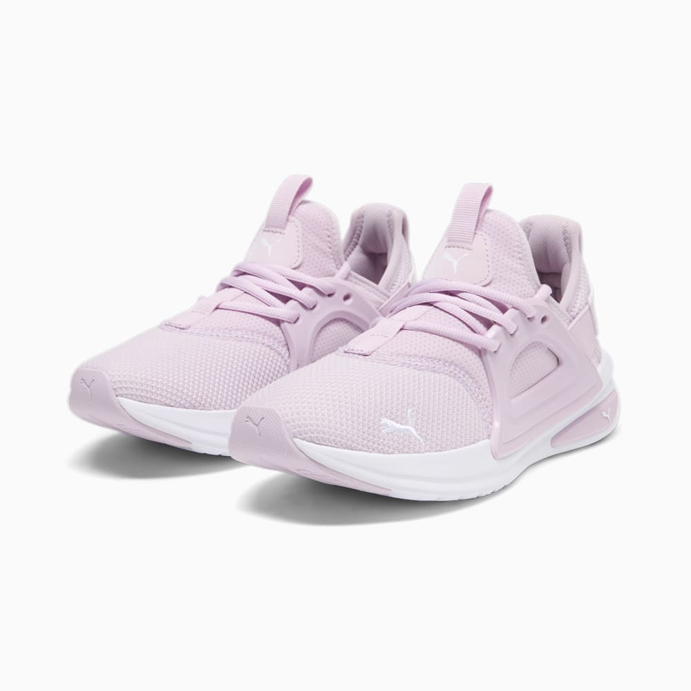 Puma Soft ride Enzo Evo Better Rix Running Shoes - Grape Mist-White