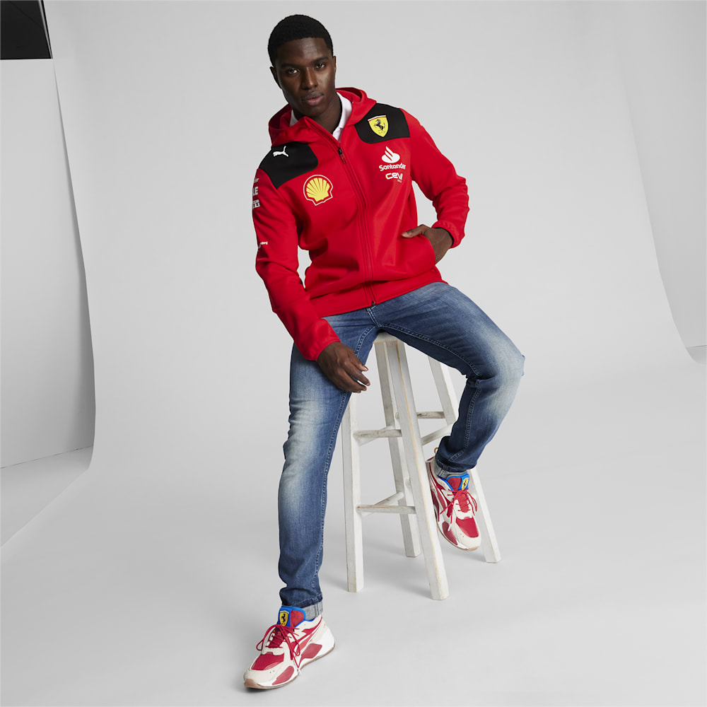 Puma SCUDERIA FERRARI x JOSHUA VIDES RS-X Sneakers - Rosso Corsa-Frosted Ivory