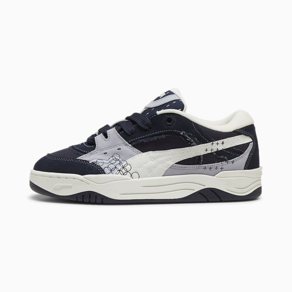 Puma PUMA-180 Skate Sneakers - New Navy-Warm White