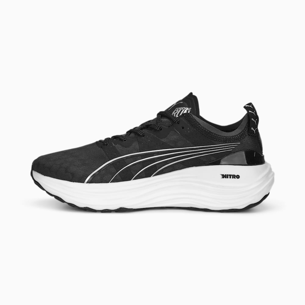 Puma ForeverRUN NITRO™ Running Shoes - Black-White