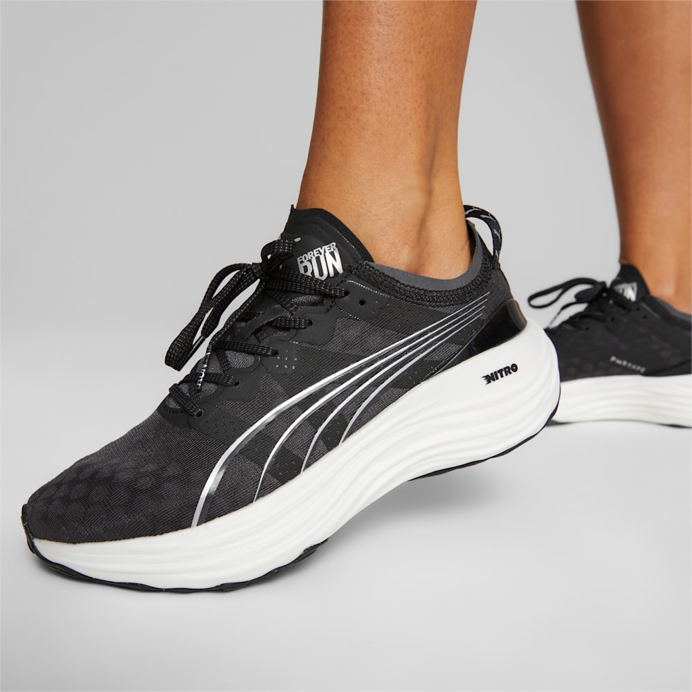 Puma ForeverRUN NITRO™ Running Shoes - Black-White