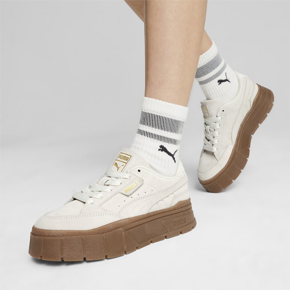 Puma Mayze Stack Soft Winter Sneakers - Warm White