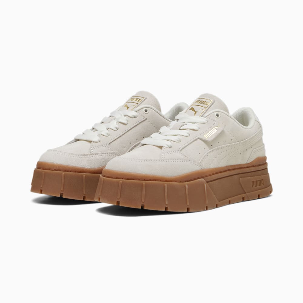 Puma Mayze Stack Soft Winter Sneakers - Warm White