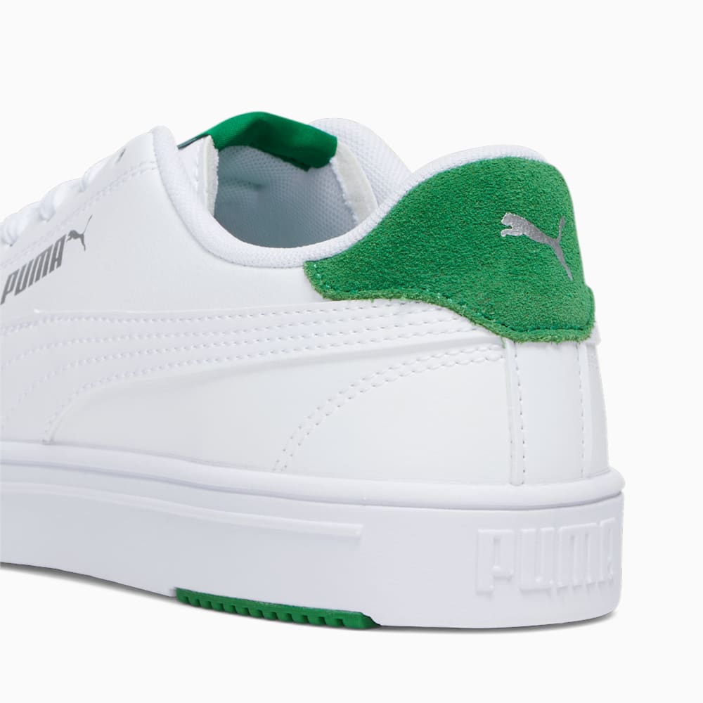 Puma Serve Pro Lite Sneakers - White-White-Amazon Green-Silver