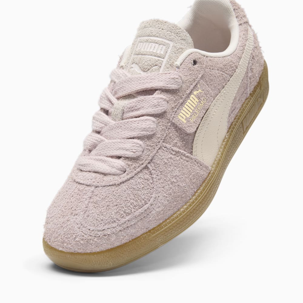 Puma Palermo Hairy Sneakers - Rose Quartz-Rosebay