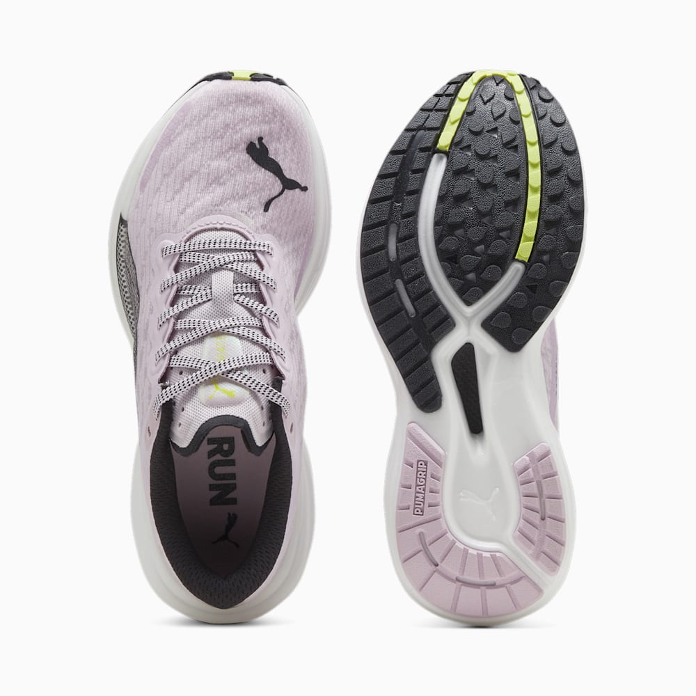 Puma Deviate NITRO™ 2 Radiant Run Running Shoes - Grape Mist-Black-White