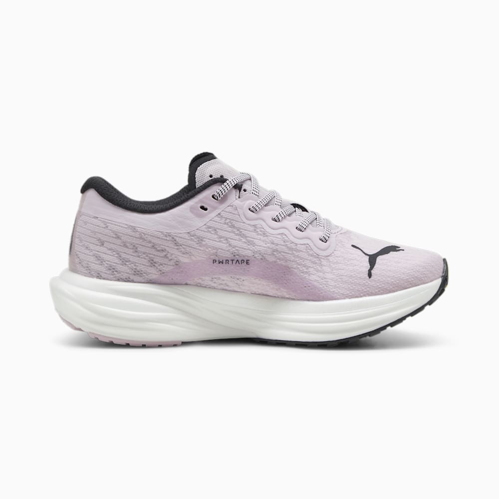 Puma Deviate NITRO™ 2 Radiant Run Running Shoes - Grape Mist-Black-White