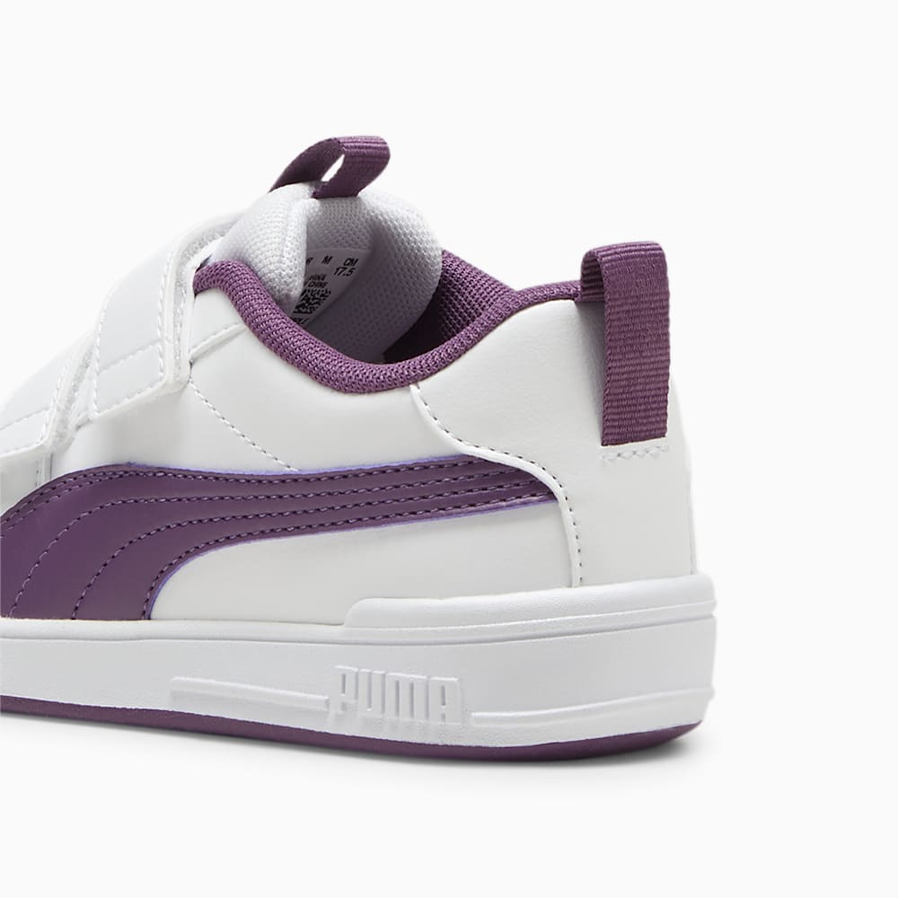 Puma Multiflex SL V Little Kids Sneakers - White-Crushed Berry