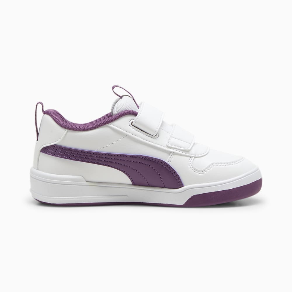 Puma Multiflex SL V Little Kids Sneakers - White-Crushed Berry