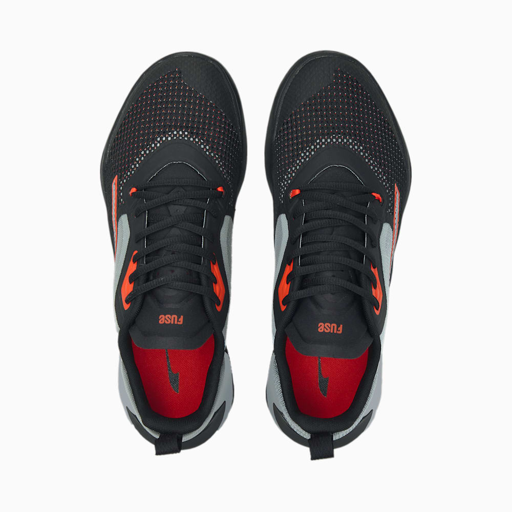 Puma Fuse 2.0 Training Shoes - Black-Harbor Mist-Cherry Tomato