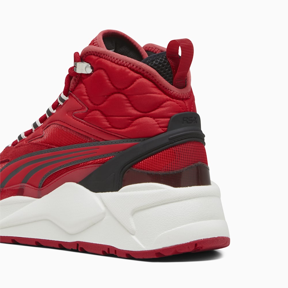 Puma Scuderia Ferrari RS-X Mid Sneakers - Rosso Corsa-Black