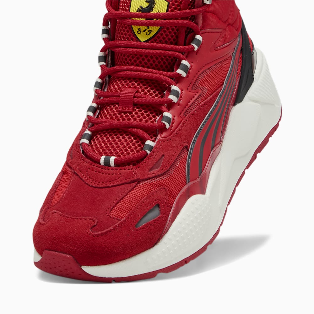 Puma Scuderia Ferrari RS-X Mid Sneakers - Rosso Corsa-Black