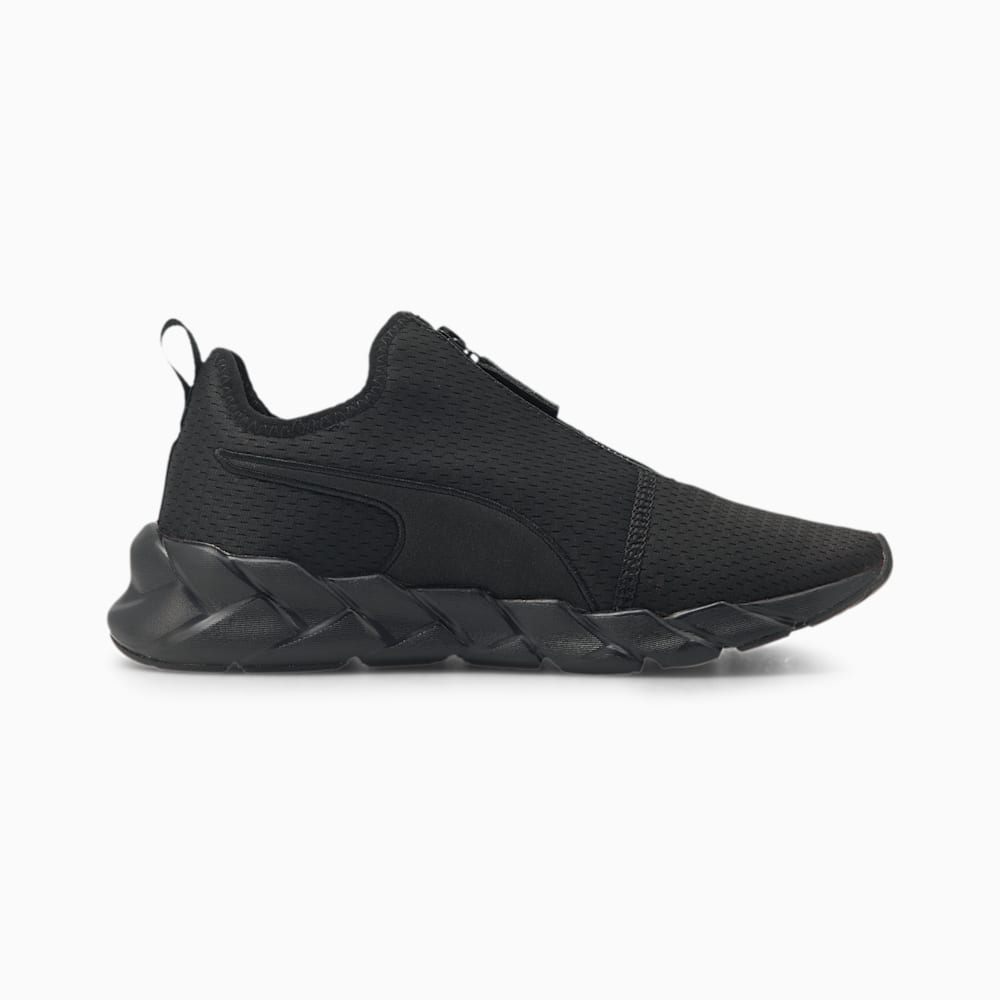 Puma Weave Zip Training Shoes - Black-Black