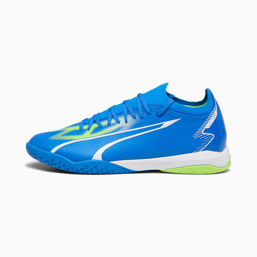 Puma ULTRA MATCH IT Soccer Cleats - Ultra Blue-White-Pro Green