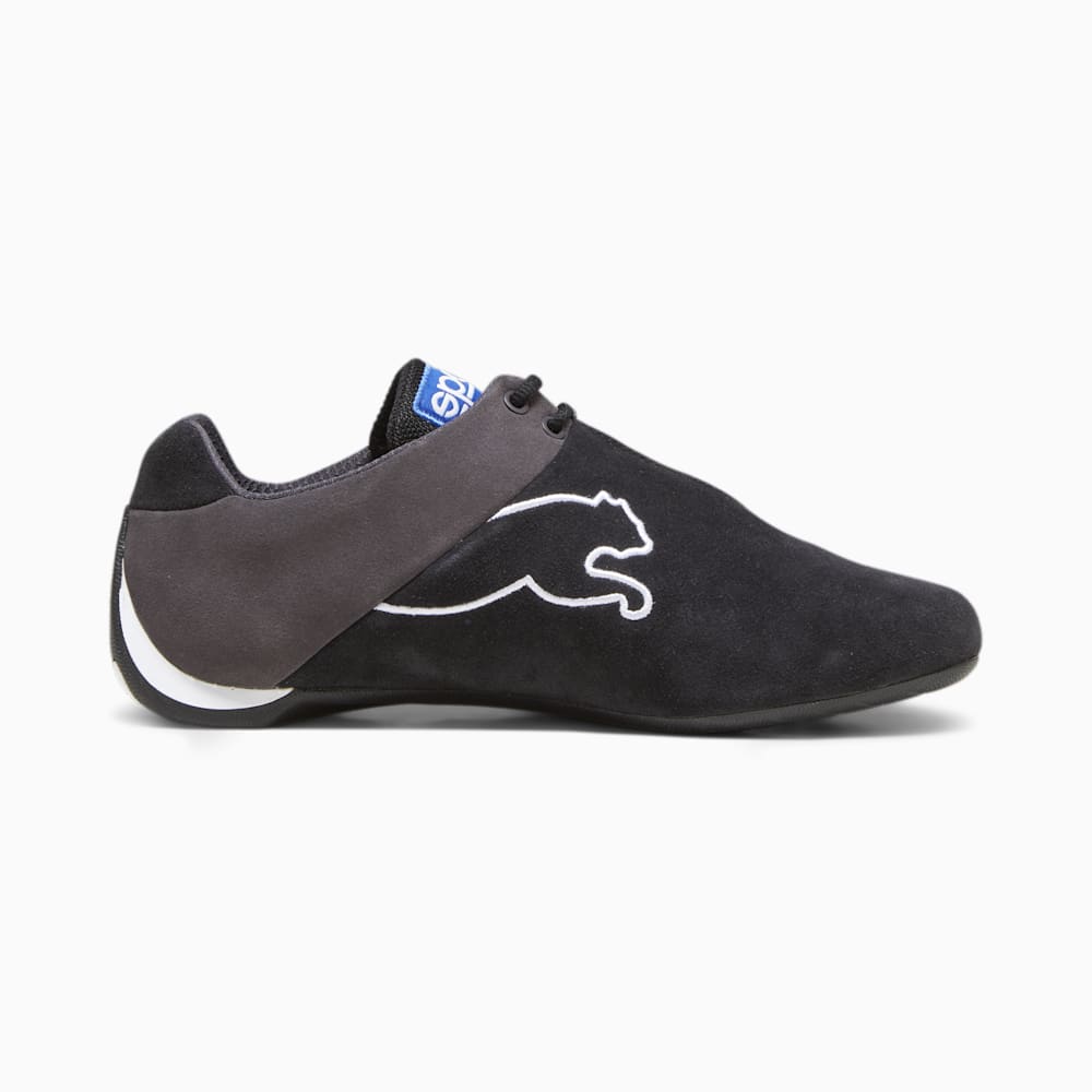 Puma x SPARCO Future Cat OG Driving Shoes - Black-White-Dark Coal