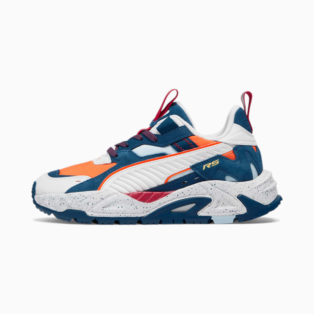 Puma RS-TRCK Arctic Patrol Big Kids Sneakers - Sailing Blue-Feather Gray-Rickie Orange