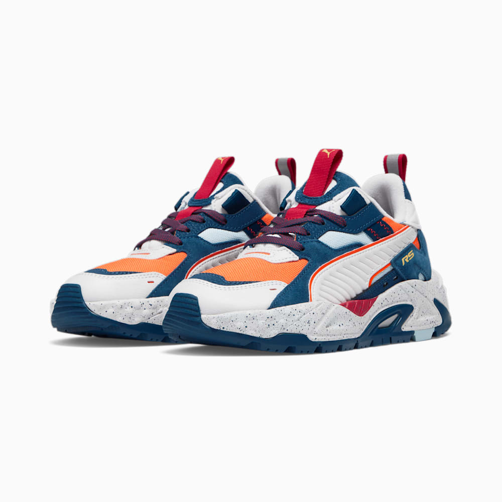 Puma RS-TRCK Arctic Patrol Big Kids Sneakers - Sailing Blue-Feather Gray-Rickie Orange