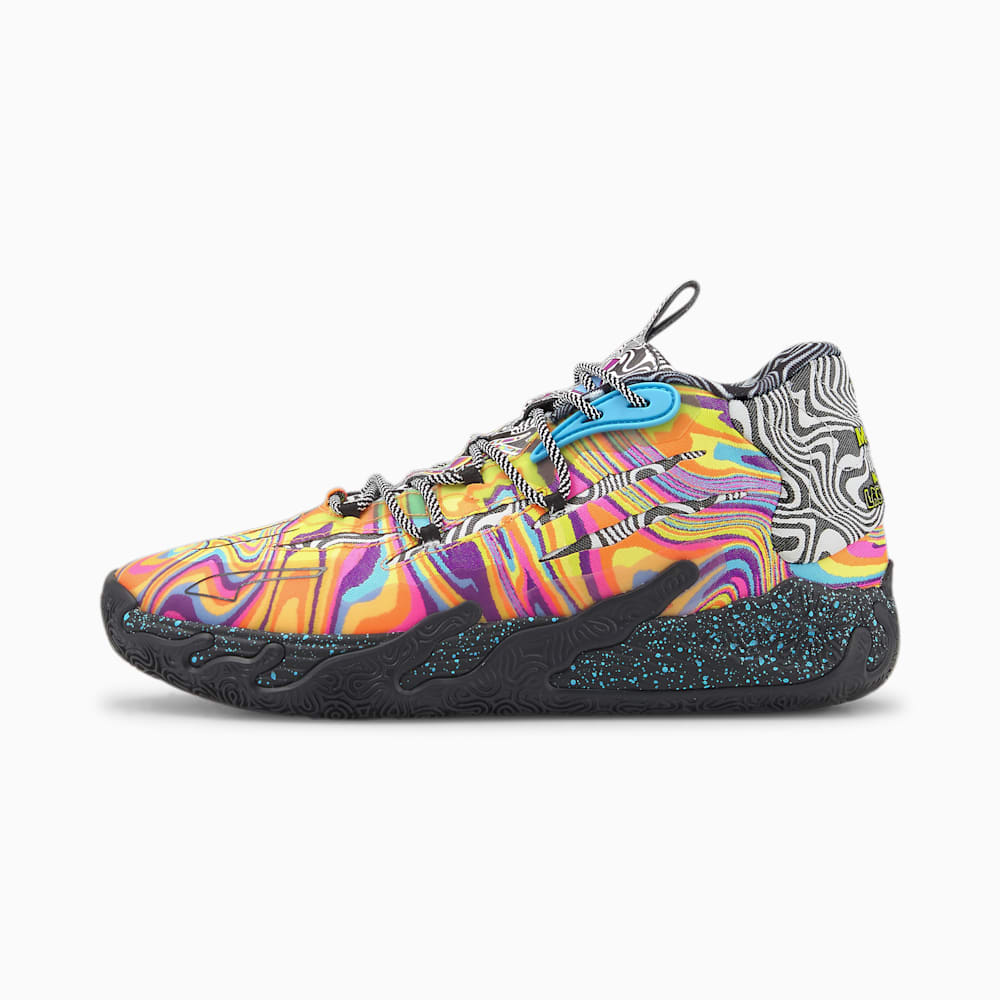 Puma MELO x DEXTER\'S LAB MB.03 Basketball Shoes - Poison Pink-Fluro Orange Pes