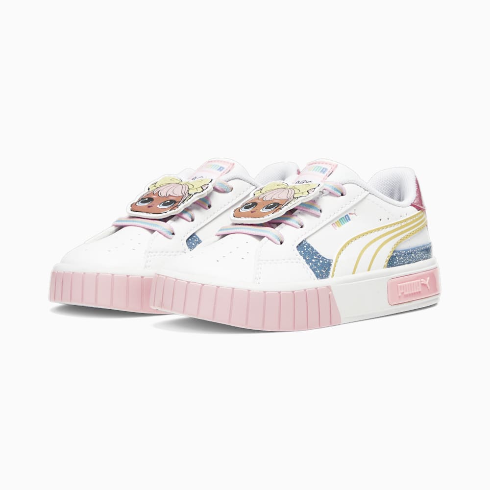 Puma PUMA x L.O.L. SURPRISE! Cali Star Toddlers' Sneakers - White-Flaxen-Racing Blue