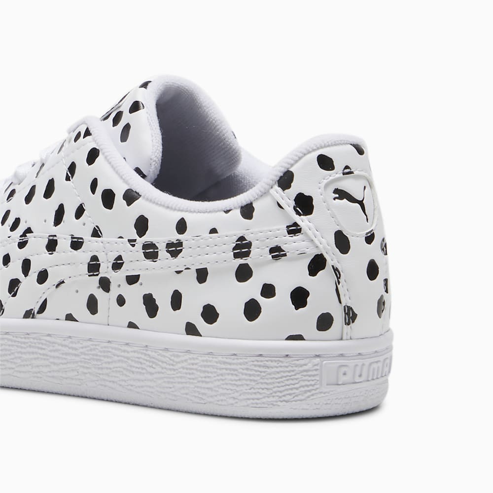 Puma Basket Dalmatian Sneakers - White-Black