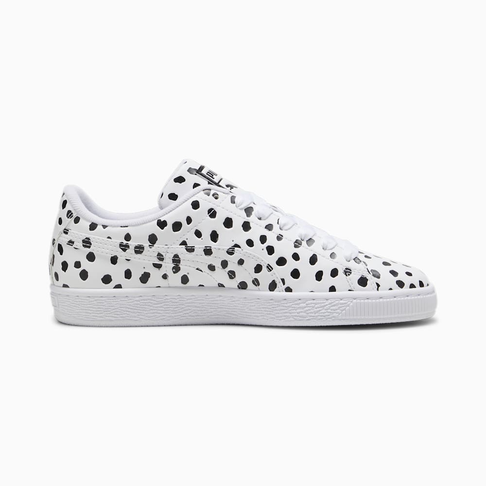 Puma Basket Dalmatian Sneakers - White-Black