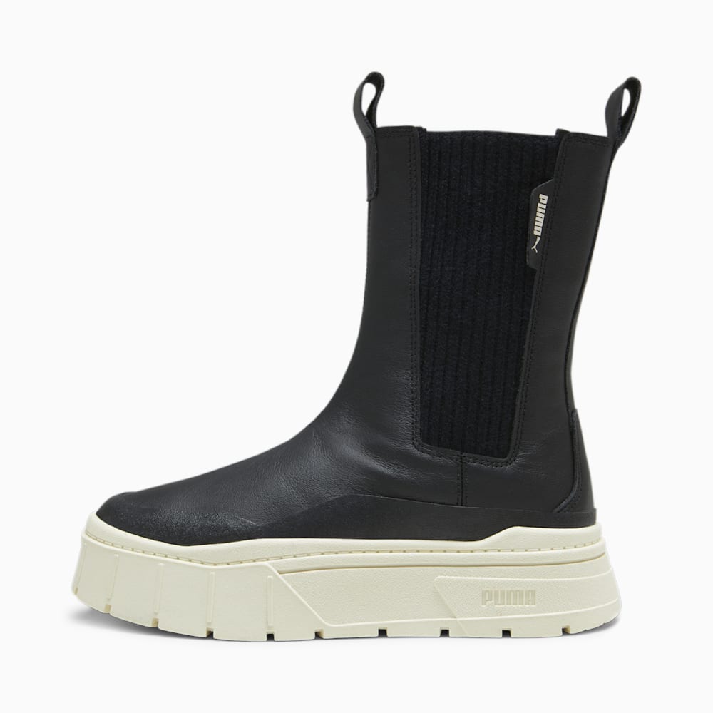 Puma Mayze Stack Chelsea Winter Boots - Black