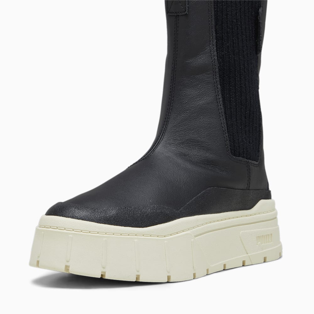 Puma Mayze Stack Chelsea Winter Boots - Black