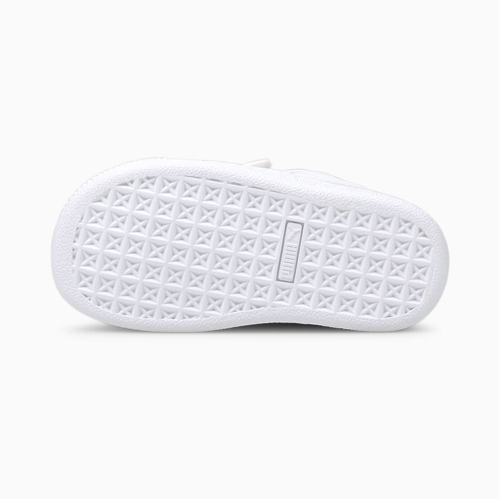 Puma Basket Classic XXI Toddler Shoes - White-White