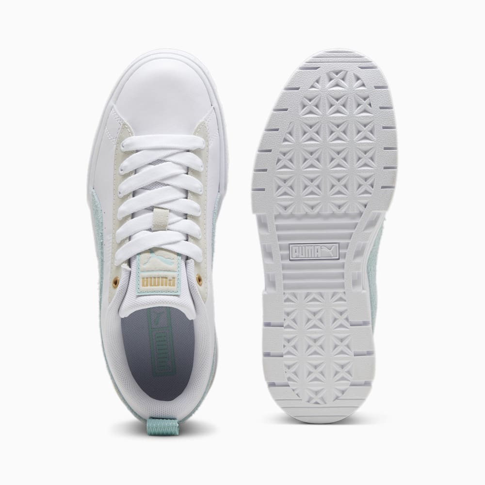 Puma Mayze Mix Sneakers - White-Turquoise Surf