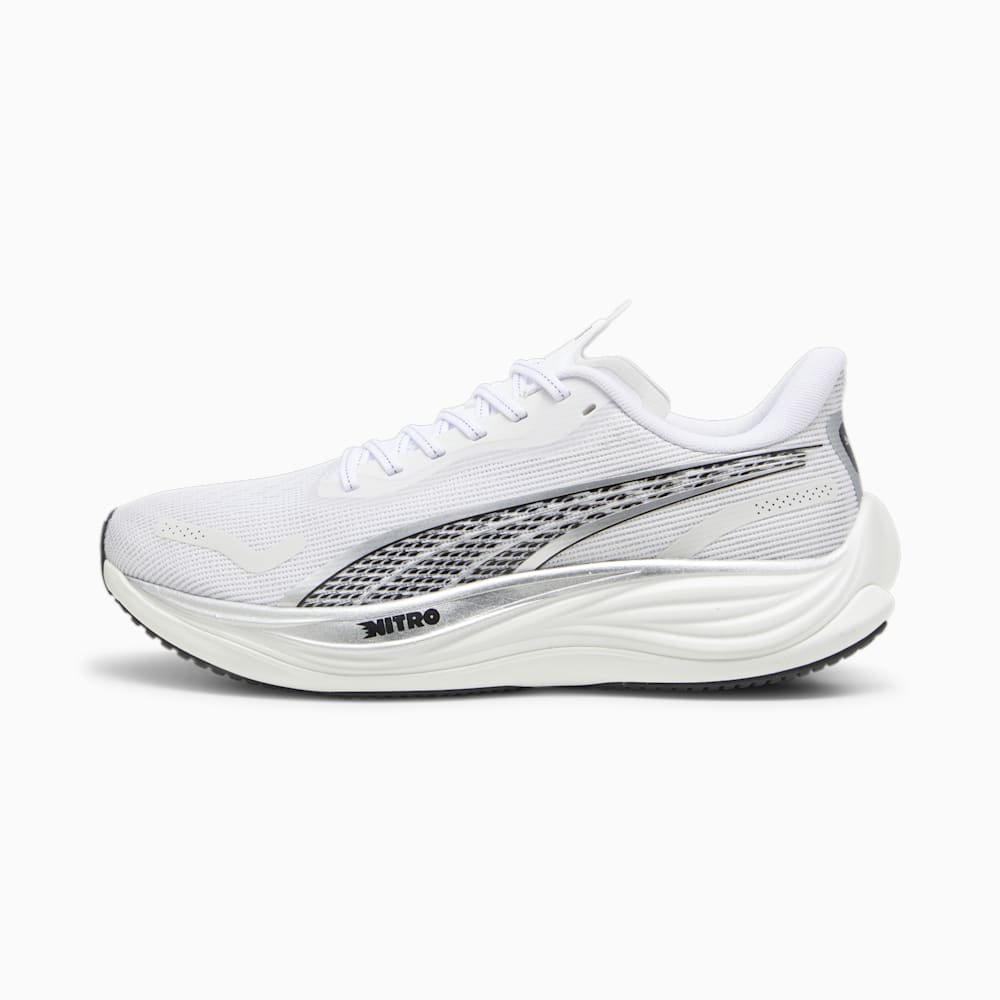 Puma Velocity NITRO™ 3 Running Shoes - White-Silver-Black