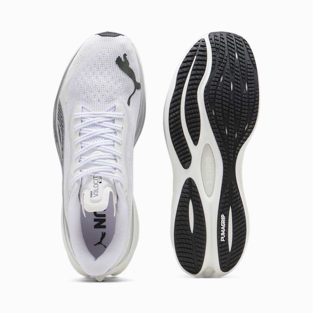 Puma Velocity NITRO™ 3 Running Shoes - White-Silver-Black