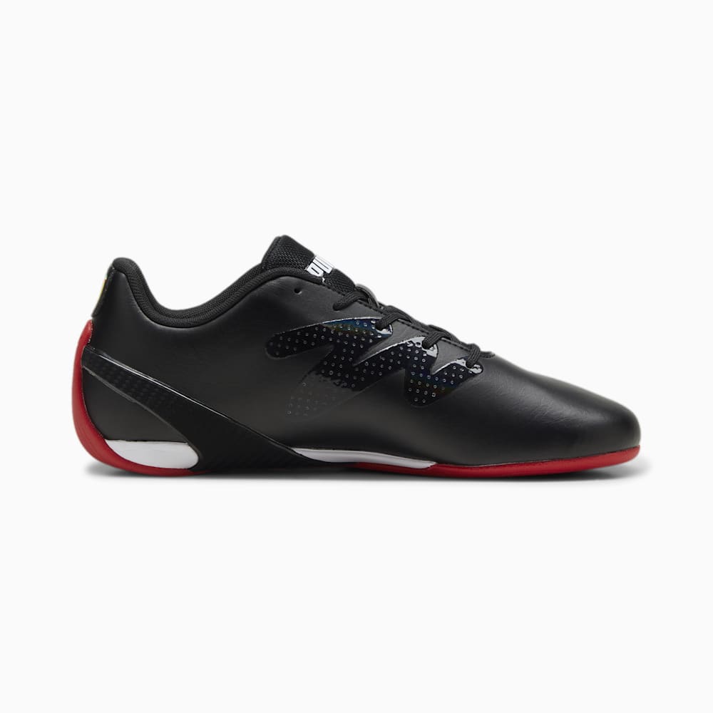 Puma Scuderia Ferrari Carbon Cat Driving Shoes - Black-White-Rosso Corsa