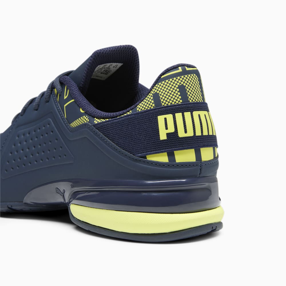 Puma Viz Runner Repeat Running Sneakers - Club Navy-Lime Sheen