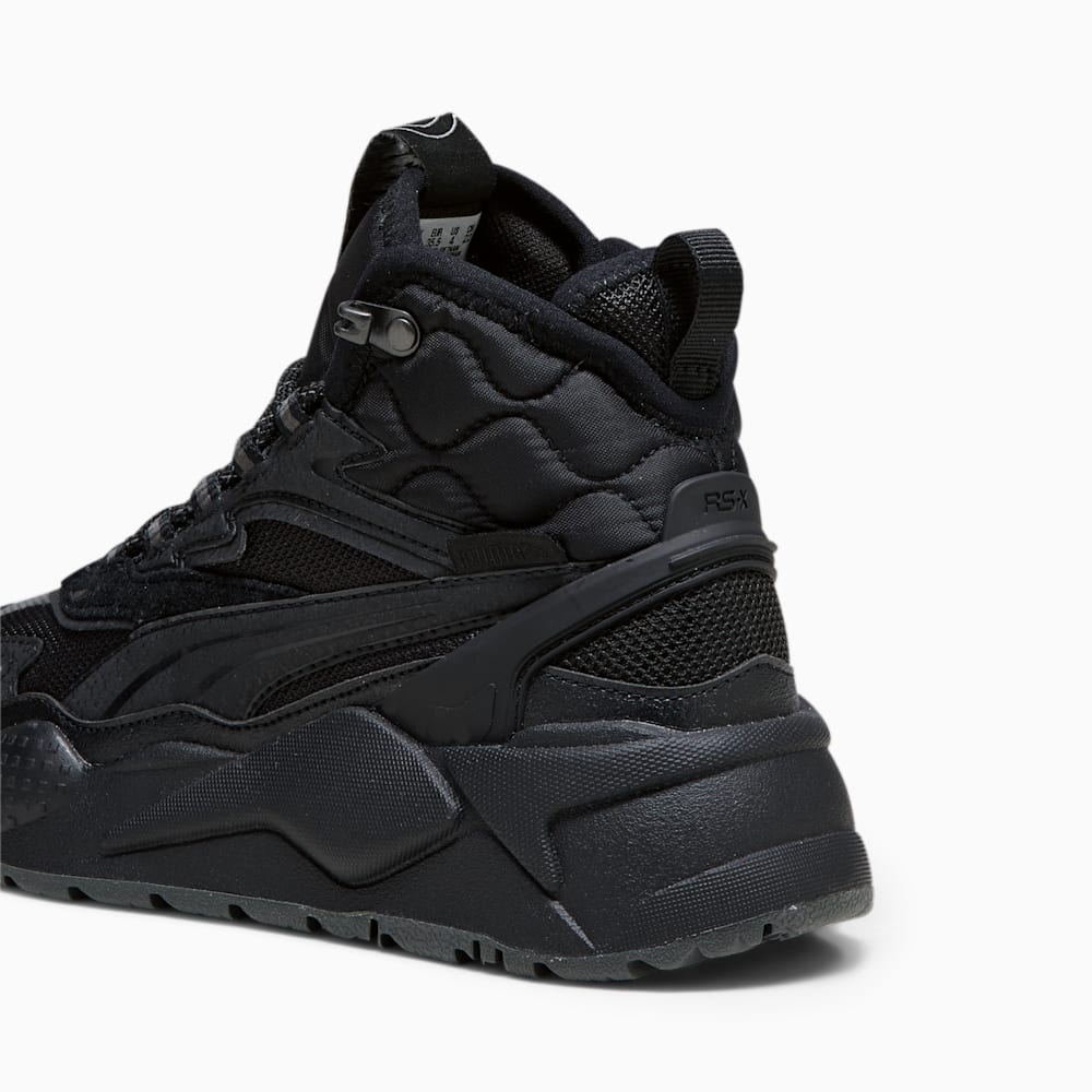 Puma RS-X Hi Big Kids Sneakers - Black-Shadow Gray