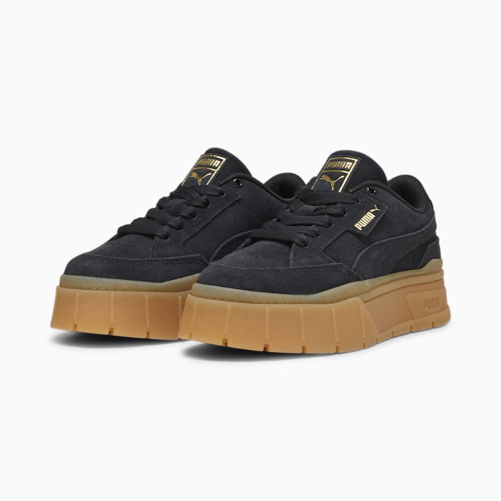 Puma Mayze Stack Soft Winter Sneakers - Black