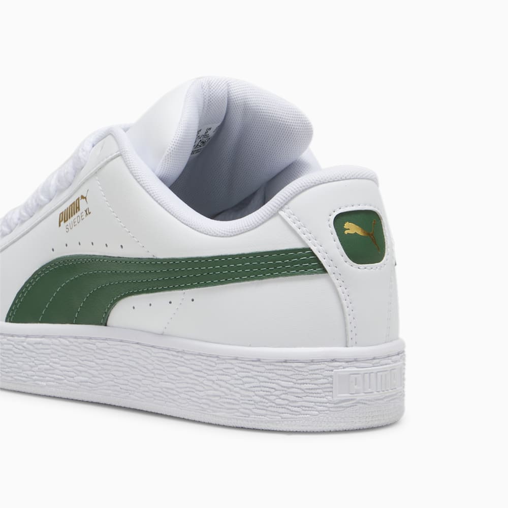 Puma Suede XL Leather Sneakers - White-Vine