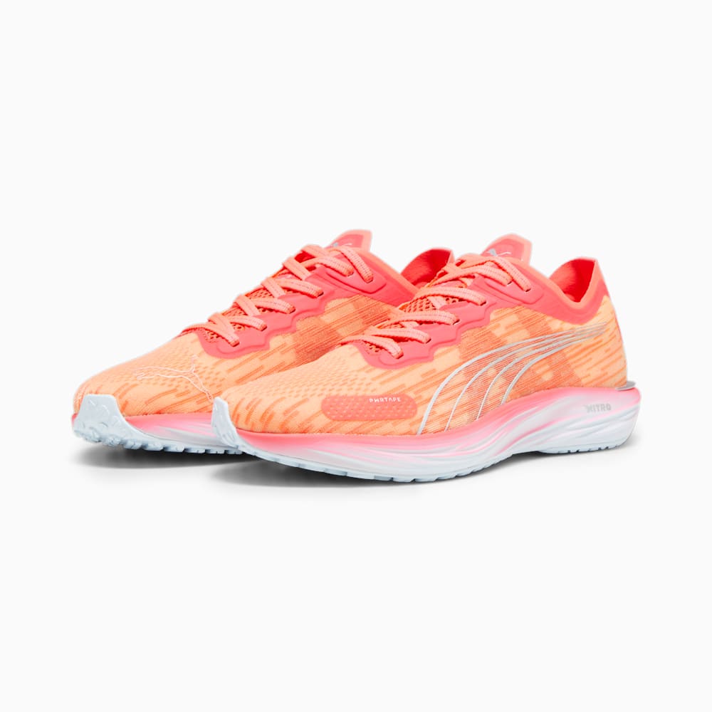 Puma Liberate NITRO™ 2 Running Shoes - Fire Orchid-Silver-Icy Blue