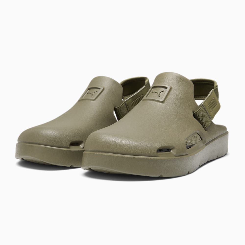 Puma Shibui Mule Slip-On - Olive-Olive