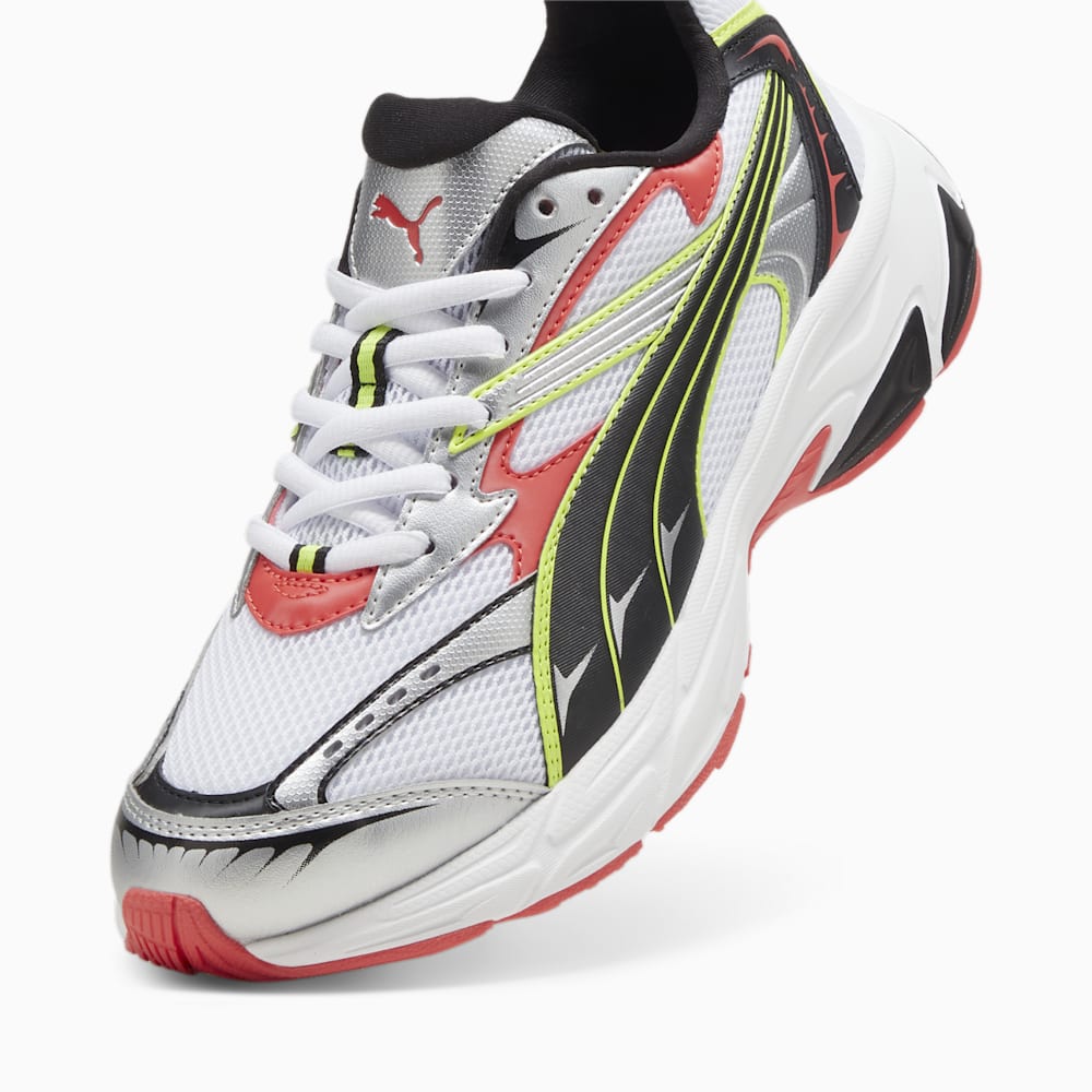 Puma Morphic Sneakers - White-Active Red-Black