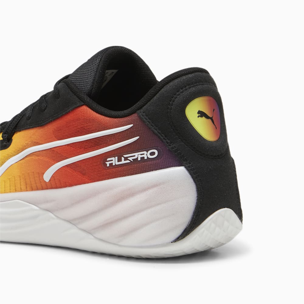 Puma All-Pro NITRO™ SHOWTIME Basketball Shoes - Yellow Sizzle-Purple Glimmer