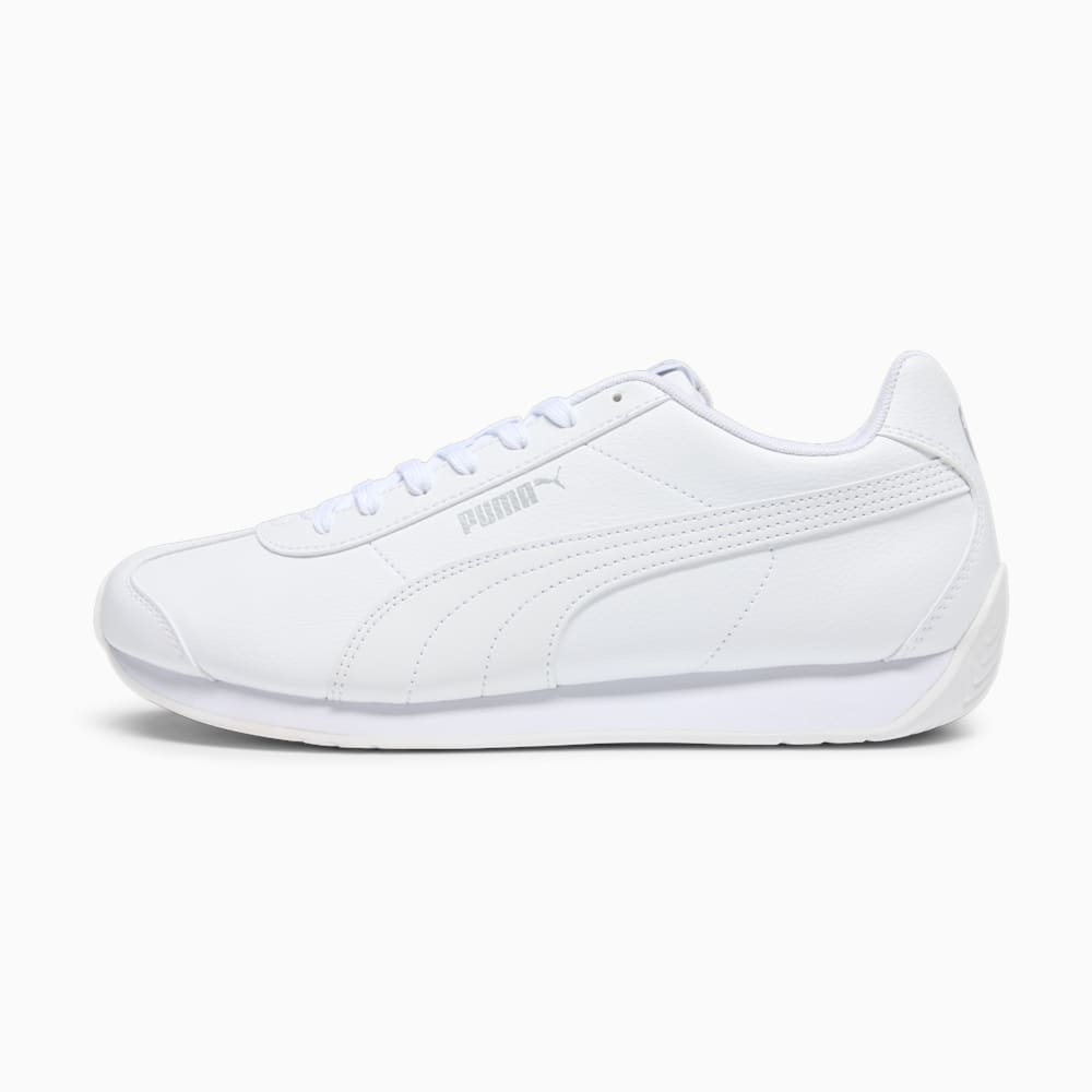 Puma Turin III Trainers - White-White