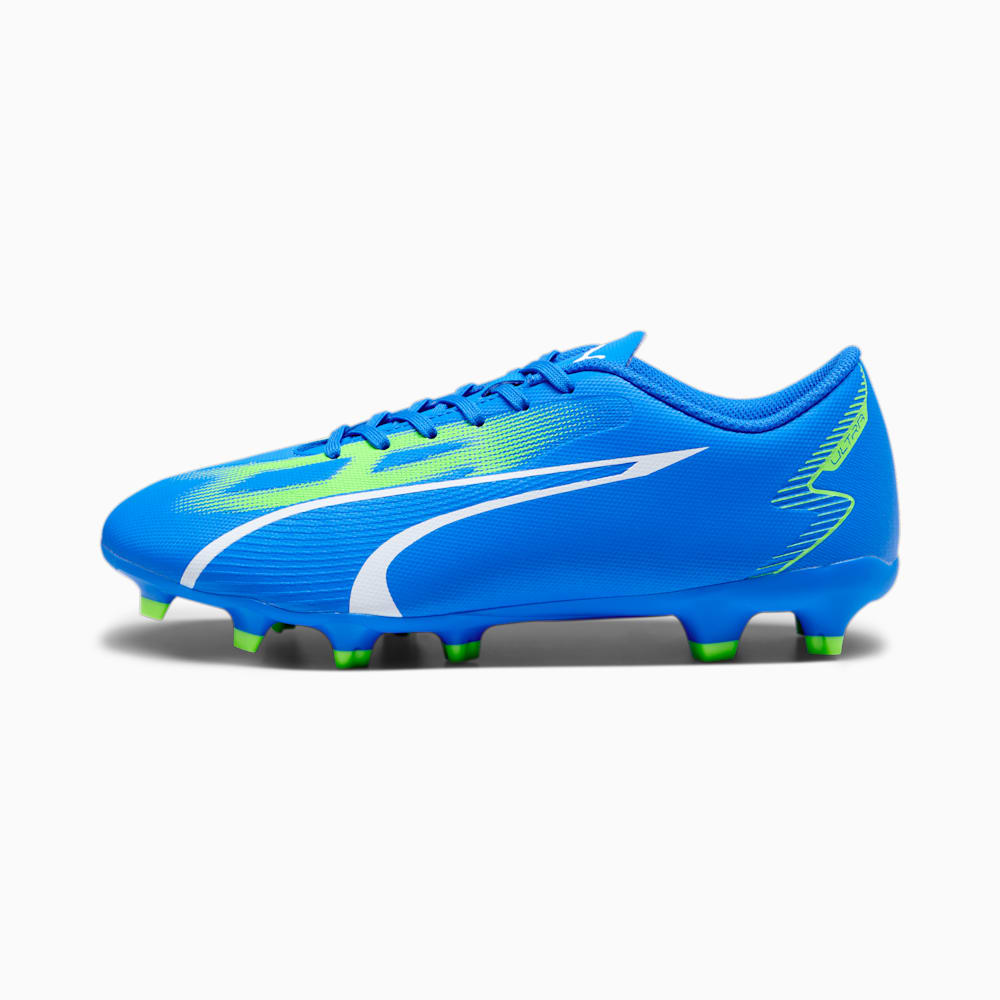 Puma ULTRA PLAY FG/AG Soccer Cleats - Ultra Blue-White-Pro Green