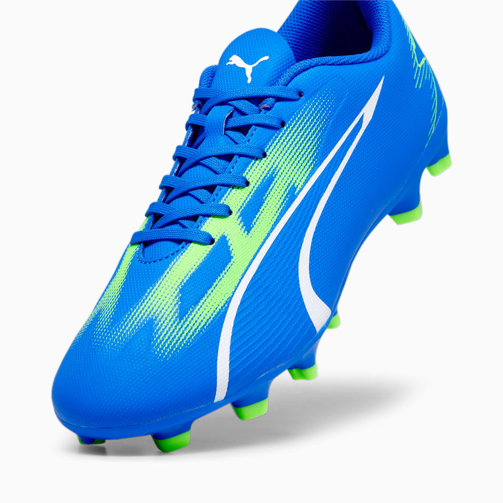 Puma ULTRA PLAY FG/AG Soccer Cleats - Ultra Blue-White-Pro Green