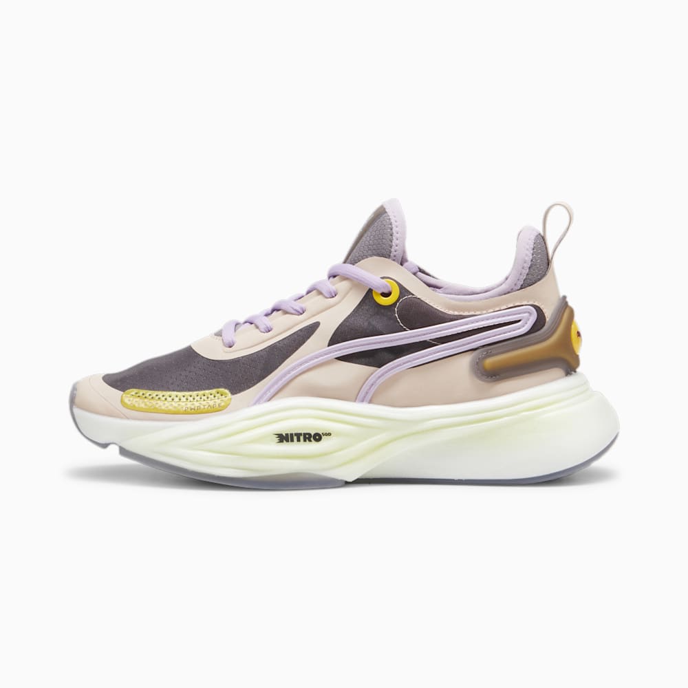 Puma x lemlem PWR NITRO™ SQD Training Shoes - Rose Quartz-Yellow Sizzle-Frozen Grape