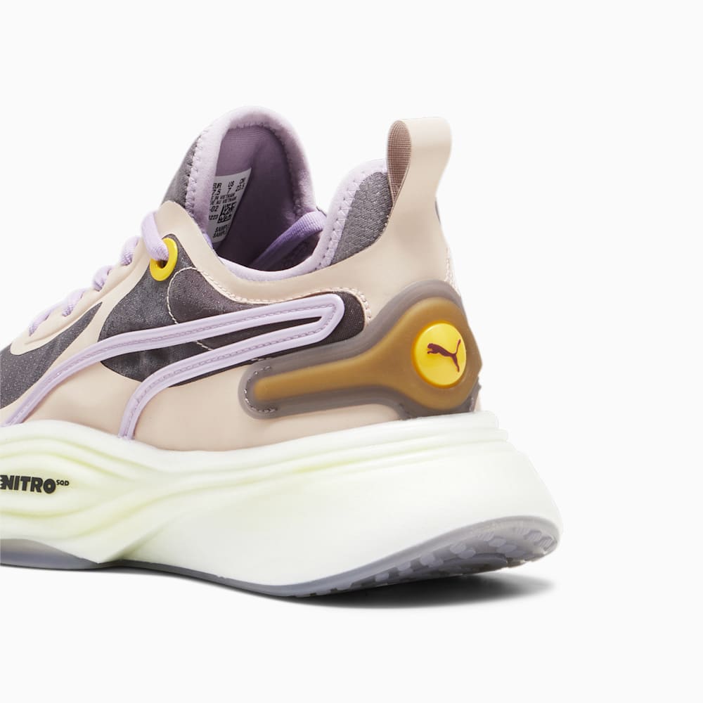 Puma x lemlem PWR NITRO™ SQD Training Shoes - Rose Quartz-Yellow Sizzle-Frozen Grape