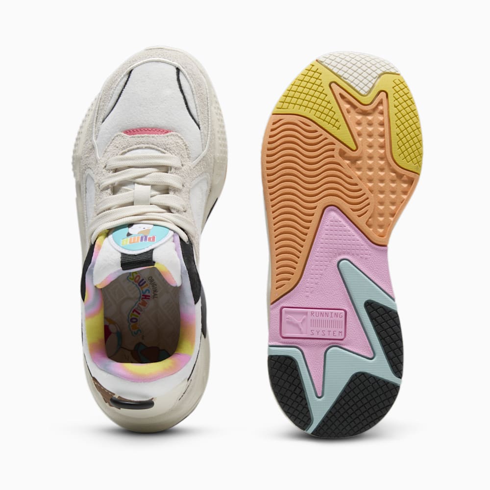 Puma x SQUISHMALLOWS RS-X Cam Sneakers - Warm White-Alpine Snow-Lemon Meringue