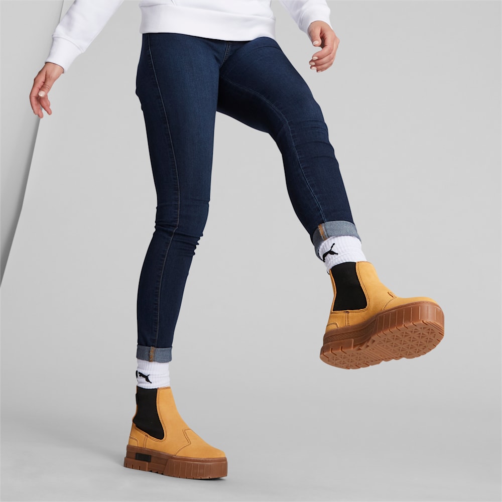 Puma Mayze Chelsea Suede Boots - Taffy