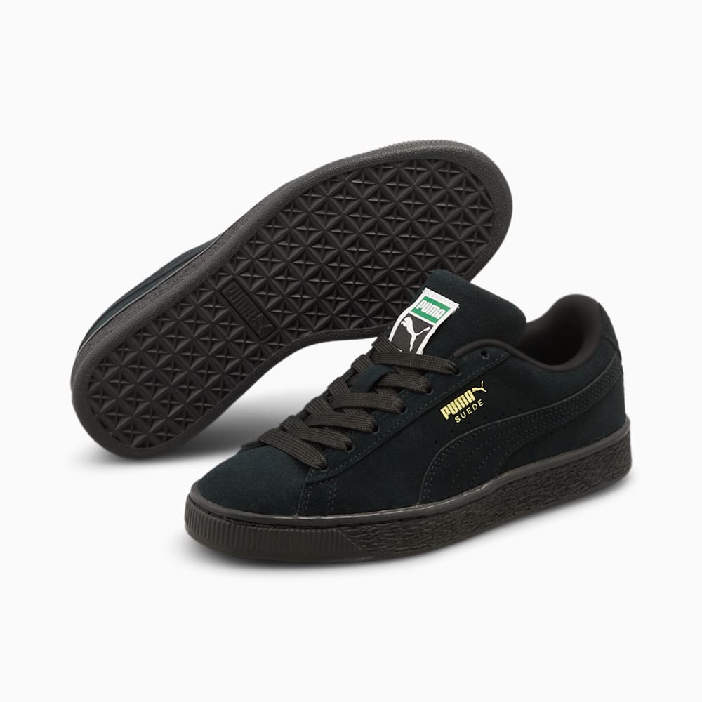 Puma Suede Classic XXI Sneakers Big Kids - Black-Black