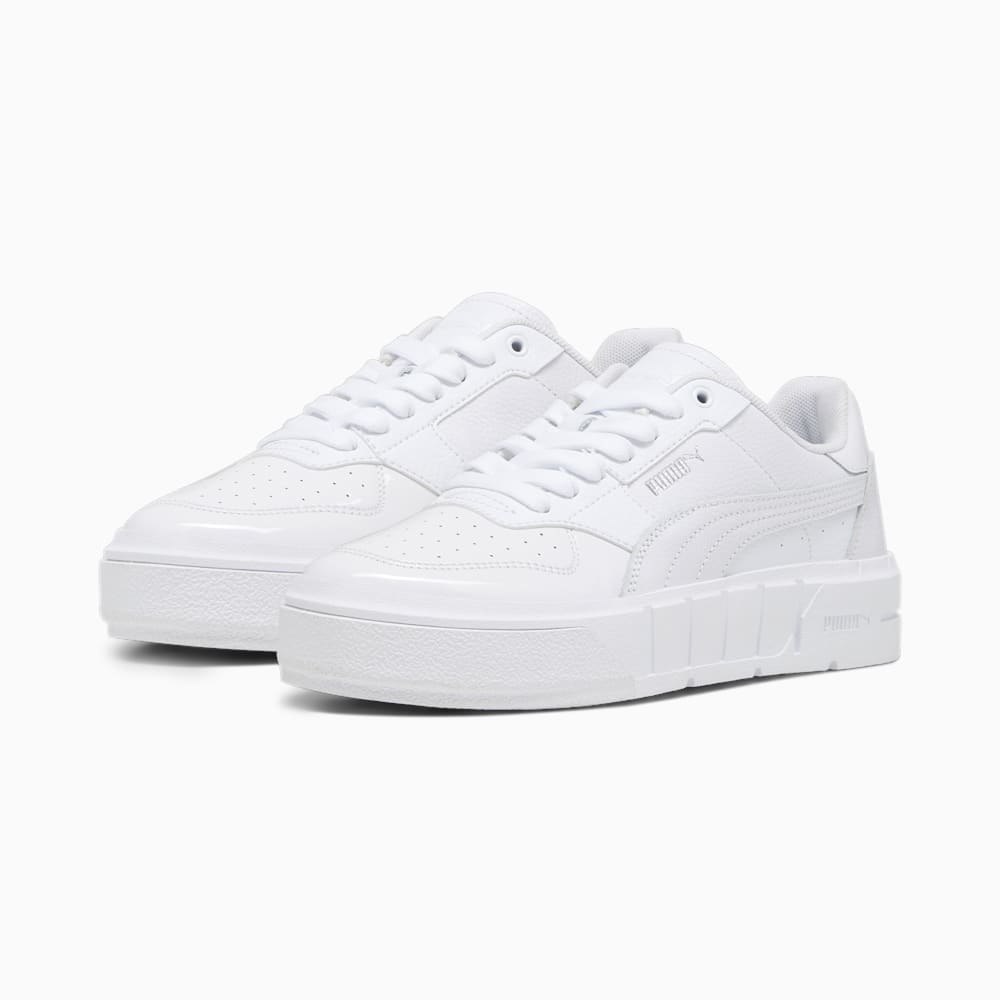 Puma Cali Court Patent Sneakers - White